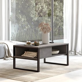 Mesa de Centro ML34 – Prateada – 100x44,4x59,7 cm