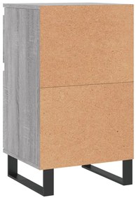 Aparadores 2 pcs 40x35x70 cm derivados madeira cinzento sonoma