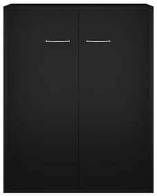 Aparador 60x30x75 cm contraplacado preto