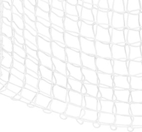 Redes para feno 2 pcs redondas 75x50 cm PP branco