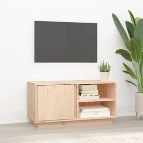 vidaXL Móvel de TV 80x35x40,5 cm madeira de pinho maciça