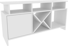 Móvel TV Auburn – Branco – 120 cm x 29,9 cm x 60,6 cm