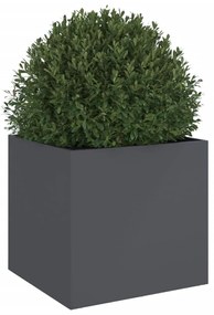 Vaso/floreira 49x47x46 cm aço antracite