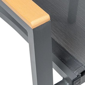 Conjunto Jardim 74615/74616 (mesa + 6 cadeiras | metal + polipropileno)