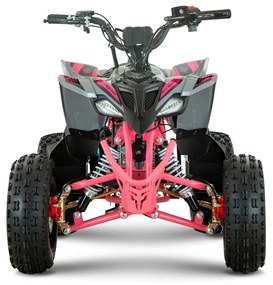 MINI MOTO 4 GASOLINA PARA CRIANÇAS  velocidade até 50Km/h C/Limitador 110cc Roan Ratte R6 Automática Rosa