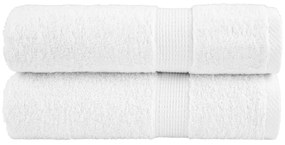 Toalhas de mãos premium SOLUND 2 pcs 50x100 cm 600 gsm branco