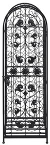 Garrafeira, suporte de metal para 45 garrafas de vinho