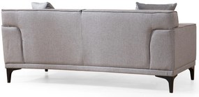 Sofá de 2 Lugares Petra – Cinzento Claro – 165x87x86 cm