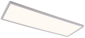 Painel LED moderno branco 58x20 cm com LED Dim to Warm - Billie Moderno