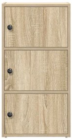 Estante 40x24x77 cm derivados de madeira carvalho sonoma