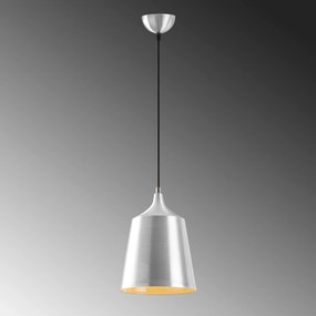 Lustre Dodo – Prateado e Turquesa – 20 x 20 cm, Altura 125 cm