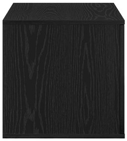 Armário de Armazenamento vidaXL Preto 127x41x40 cm Madeira de Engenhar