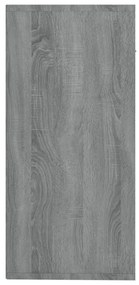 Aparador 88x30x65 cm madeira processada cor sonoma cinza
