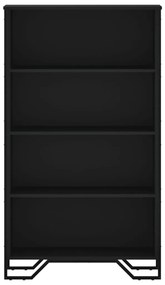 Estante 80x31x137,5 cm derivados de madeira preto