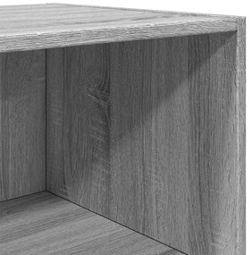 Armário alto 50x41x185 cm derivados de madeira cinzento sonoma