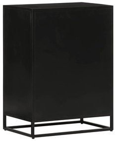 Aparador com 2 portas 55x35x75 cm mangueira maciça/ferro