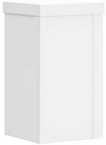 Suportes p/ plantas 2 pcs 10x10x18 cm derivados madeira branco