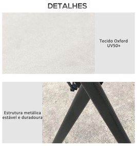 Outsunny Tenda Dobrável Pop-UP 3,92x3,92x2,83m Tenda de Jardim com Altura Ajustável Proteção UV50+ Teto Duplo Rede Mosquiteira e Bolsa de Transporte com Rodas para Festas Campismo Bege