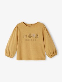 Camisola personalizável, para bebé bronze