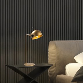 Candeeiro de Mesa Alfa – Dourado – 32 x 30 x 60 cm