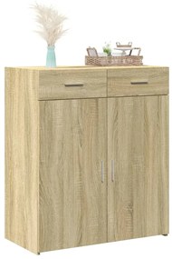 Aparador 80x42,5x93 cm derivados de madeira carvalho sonoma