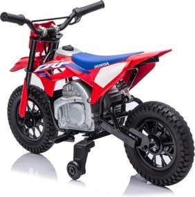Mota eletrica bateria 12V para Crianças HONDA CFR450R Vermelha