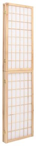 Biombo dobrável com 3 painéis estilo japonês 120x170 cm
