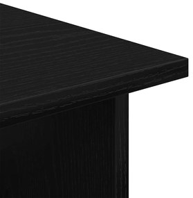 Gabinete Móvel vidaXL Preto Carvalho 60x45x55 cm em Madeira Derivada