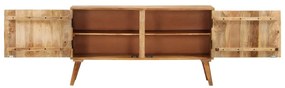 Aparador 110x30x60 cm madeira de mangueira maciça