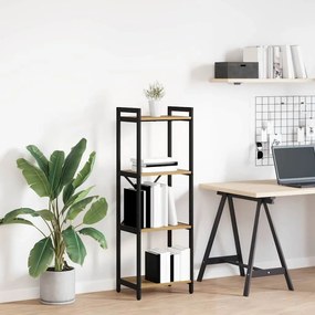 vidaXL Estante Carvalho Artesanal 40 x 30 x 85 cm Madeira processada