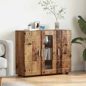 vidaXL Buffet Madeira antiga 55.5 x 29 x 100 cm Madeira processada