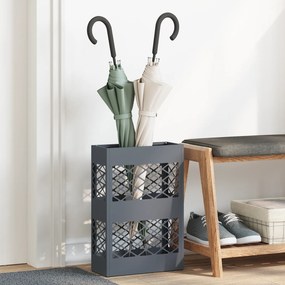 vidaXL Suporte de Guarda-Chuva Antracite - 28x12x41 cm de Aço