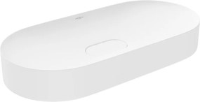 Mexen Sofia lavatório de bancada em aglomerado 70 x 35 cm, branco - 23067001