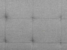 Sofá-cama de tecido cinzento claro VEHKOO Beliani