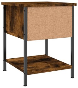 Mesa cabeceira 34x35,5x45 cm derivados madeira carvalho fumado