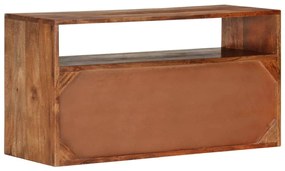 Móvel de TV 80x30x42 cm madeira de acácia maciça
