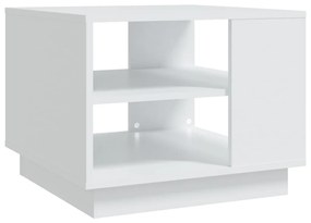 Mesa de centro 55x55x43 cm aglomerado branco