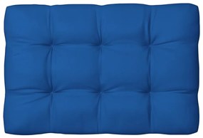 Almofadões para sofás de paletes 7 pcs azul real