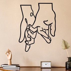 Acessório Decorativo de Parede Model-084 – Preto – 58 x 76 cm