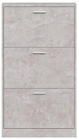 Sapateira 59x17x108 cm derivados de madeira cinzento cimento