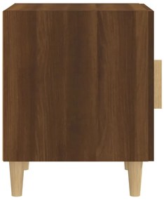 Mesas de cabeceira 2 pcs derivados de madeira carvalho castanho