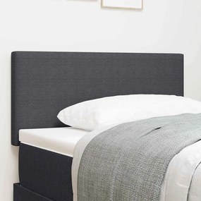 Cabeceira vidaXL Design Simples Cinza Escuro 80 cm Tecido Cordenoy