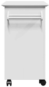 Carrinho de cozinha BODO branco 72x45x80 cm