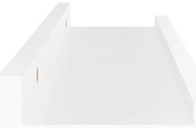 Prateleiras de parede 4 pcs 40x9x3 cm branco