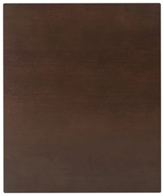 Mesa de jantar madeira seringueira maciça castanho