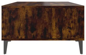 Mesa de centro derivados de madeira carvalho fumado