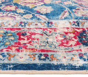 Tapete lavável antiderrapante 120x180 cm multicor