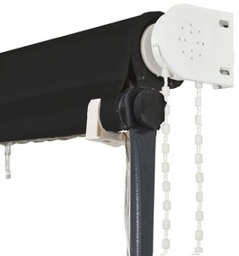 Toldo retrátil com LED 250x150 cm antracite