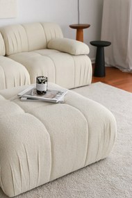 Sofá de Canto Soli – Branco – 267x74x149 cm