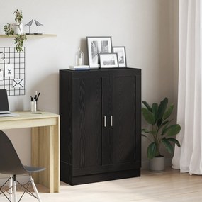 Estante de Livros vidaXL Carvalho Preto 82,5x30,5x115 cm Madeira Engenharia